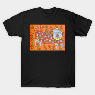 tiger laughs 1982 - Maria Primachenko T-Shirt